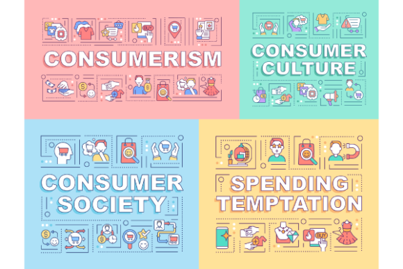 Consumer Culture Banners Bundle: A Graphics Kit for Modern Branding