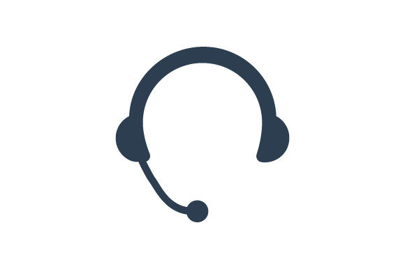 Customer Support Icon: A Versatile Graphic for Local Business Branding