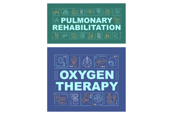 Pulmonary Recovery Word Concepts Banners: A Practical Graphic Design Asset Review
