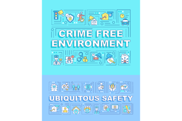 Ubiquitous Safety Banners Bundle: A Graphic Template for Bold Brand Messaging